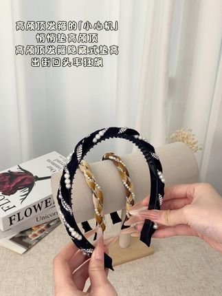 约会小心机拉满!复古编织麻花宽边发箍 #约会神器 #发箍 #拿捏crush #头饰发饰
