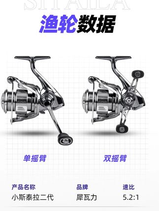 【犀瓦力二代小斯泰拉纺车轮】升级斜口纺车轮路亚正品海钓鱼线轮 #好物推荐 #户外用品 #纺车轮推荐 #纺车轮 #纺车轮鱼线轮