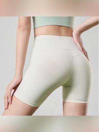 高腰无痕夏季健身三分裤女户外跑步骑行运动短裤塑形瑜伽裤薄款#夏季健身裤 #高腰无痕裤 #女士运动裤 #户外跑步装备 #瑜伽裤推荐