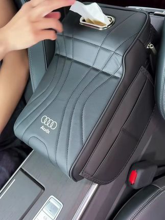 奥迪A6L A4L Q5L A3 Q3 A5L Q2L扶手箱增高垫保护套扶手箱纸巾盒1 #扶手箱保护套 #扶手箱增高垫 #汽车用品 #奥迪 #奥迪a6l
