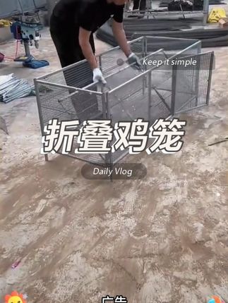 户外养鸡笼鸡棚养殖鸡笼子防黄鼠狼加厚母鸡下单笼农村家用养殖笼