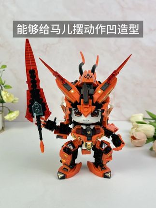 这样一套国潮十二生肖积木,孩子肯定超喜欢! 萌酷的造型让孩子爱上拼搭积木,锻炼逻辑思维和动手能力,提高专注力,好玩又益智!#拼装模型 #儿童玩具 #机甲积木
