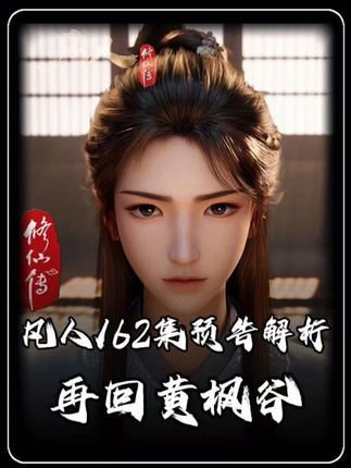 凡人修仙传162集预告解析,再回黄枫谷 #国漫推荐 #凡人修仙传 #韩立 #动漫解说 #凡人修仙传动画