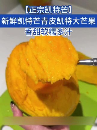 攀枝花的凯特芒果成熟了#凯特芒果 #产地直达 #新鲜水果 #好物推荐🔥