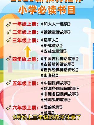 9月升三年级的小朋友,快乐读书吧里推荐阅读的这三本书准备好了吗?#好书推荐 #三年级上册语文 #快乐读书吧