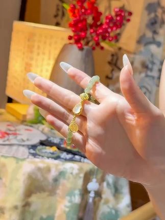 人手一条的日进斗金 #珠宝 #首饰 #手串#日进斗金