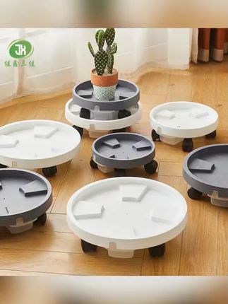 家里大型绿植移动不方便,快安排这个移动#花盆托盘 阶梯式更透气,多余水份可排出,不易积水烂根#室内盆栽  #爱生活爱养花