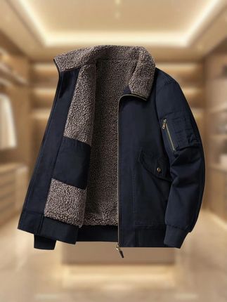 秋冬季夹克潮流户外加绒加厚款保暖羊羔绒棉衣男士休闲棉服 #男士夹克 #夹克外套 #男士冲锋衣 #保暖休闲外套 #男士加绒外套