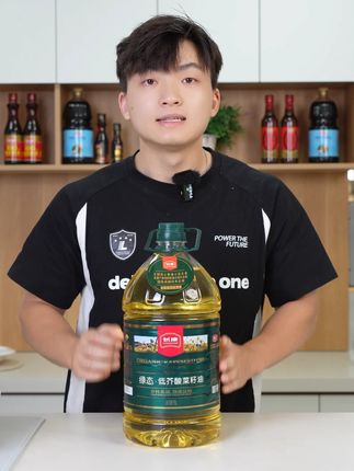 长康绿态低芥酸菜籽油,物理压榨,保留菜籽油营养和美味! #低芥酸菜籽油#食用油#食用油怎么选#粮油#健康养生