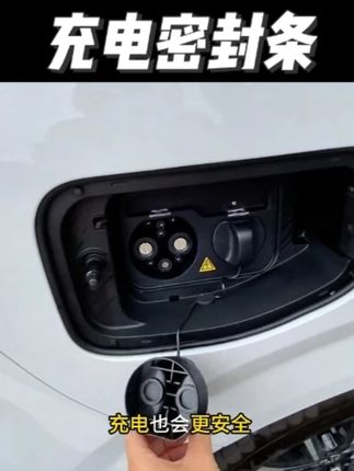 用于零跑C11/C16/C01/C10T03油箱盖充电盖防尘静音隔音密封条#隔音密封条