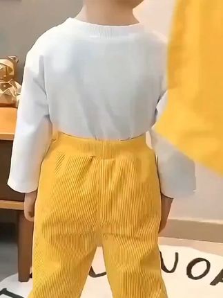 【沫沫家】儿童三件套休闲童装春秋款洋气小童春秋季婴儿长袖套装