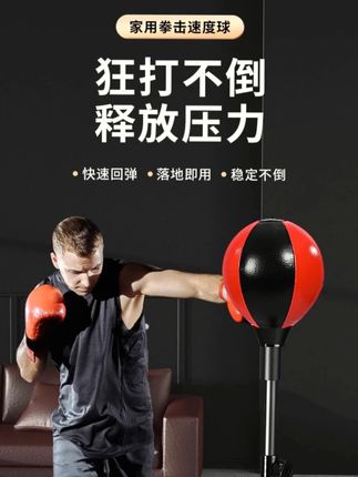 立式速度球,大人解压暴汗,小孩强身健体,全家一起动起来!#居家锻炼 #健身 #运动 #自由搏击 #立式速度球