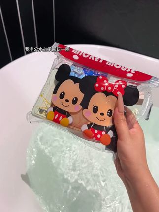 去海边或者玩水,带上这种大容量卡通防水腰包,真的超方便~#防水包 #手机防水袋 #防水袋 #提升幸福感好物