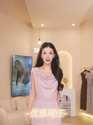 晚风拂垂领露背 系带轻摇漫过夏夜星光裙角 #SNIDEL  #snidel穿搭分享  #snidel新品 #夏日穿搭小心机 #更适合小个子的不露腿穿搭