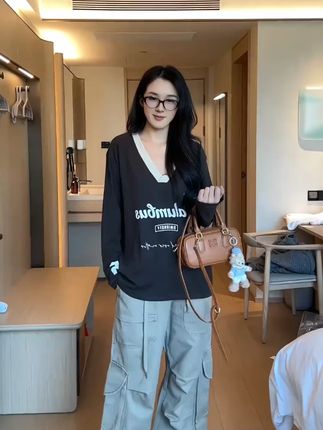 美式上衣#小个子穿搭
