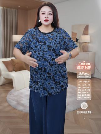 烧花提花蕾丝上衣 整身镂空设计轻薄透气 上下三件穿出套装搭配感 #夏季新款 #穿出高级感 #显瘦穿搭 #显瘦遮肉 #品质女装