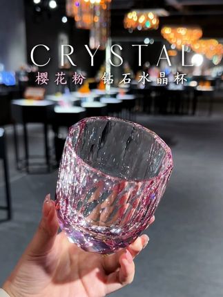 低调却惊艳的杯子,提升生活品质的小秘密 #马卡龙色系 #水晶杯 #轻奢 #高级感
