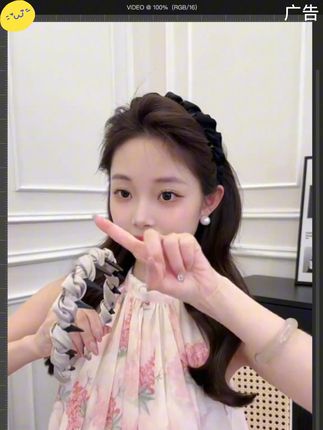 春天的发箍当然要是这种不一样的啦 #发箍控 #发箍这样戴好美 #发饰头饰 #精致女人必备 #小众设计感