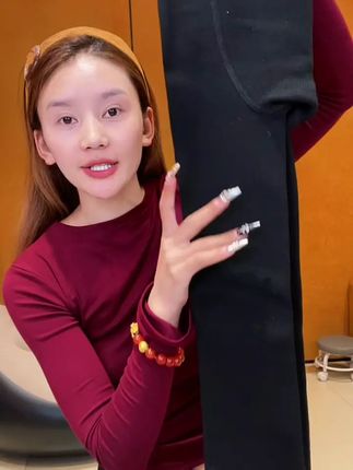 #藏族姑娘 #打底裤 #连体裤袜 #保暖又好看 #加绒