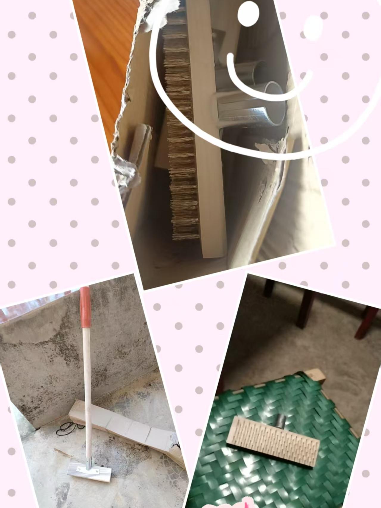 不锈钢丝地板刷,家里有青苔可以用它来清洗#青苔防治#苔藓#地板刷