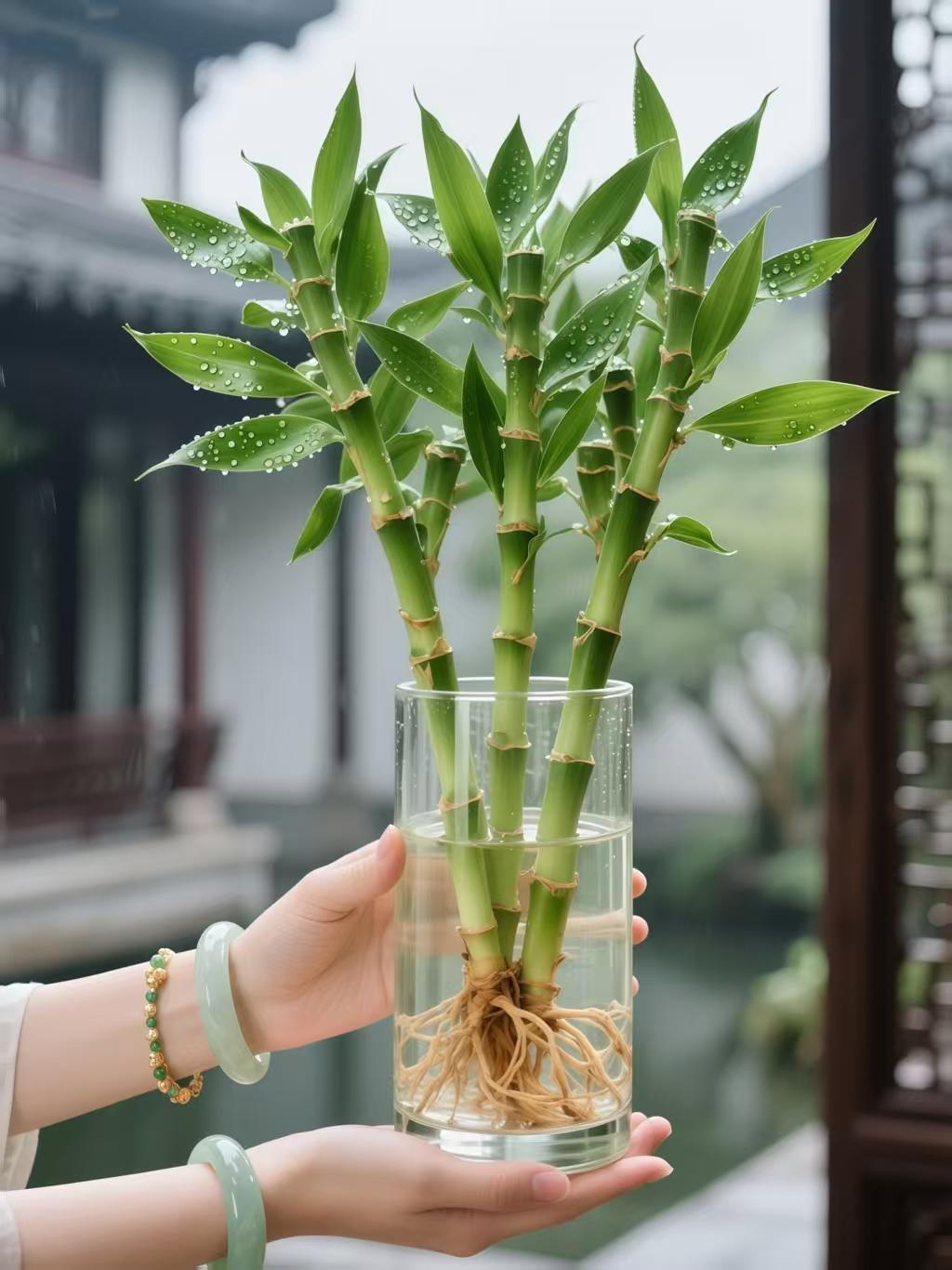 水培观音竹富贵竹。水培观音竹富贵竹,室内绿植,买一送一的水培观音竹,轻奢烟灰树脂盆设计,瞬间提升家居格调!绿色植物四季常青,养眼又好养,给你宁静的生活氛围。放在桌面上:简直是点缀生活必备,赶快来这个夏天,让绿色走进你的生活!买一送一的水培观音竹室内盆栽,轻奢烟灰树脂盆,带来清新自然的气息,四季好养,摆在桌面上瞬间提升格调!无论是工作间还是客厅,观音竹都能为你营造出舒适的氛围,给生活增添一抹生机。快来抢购,和朋友一起享受这份绿意吧!#水培观音竹富 # 家用花卉绿植净化空气 #绿植优选