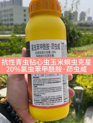 双元复配,虫卵双打抗性青虫玉米螟虫钻心虫等害虫一网打尽#氯虫苯甲酰胺茚虫威 #杀虫剂 #病虫害防治 #抖音助农 #农业种植