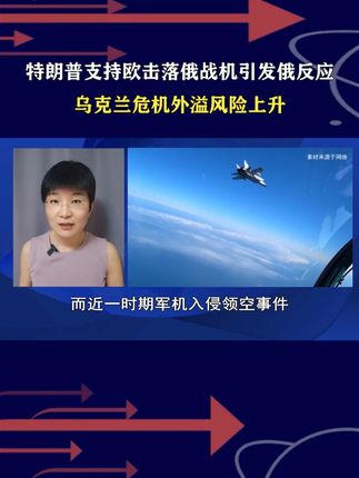 特朗普支持欧击落俄战机引发俄反应,乌克兰危机外溢风险上升 #硬核深度计划