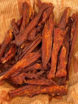 农香森家的风干鸡肉条真的太好吃了!解馋磨牙都合适!管理期必备 #零食推荐 #追剧小零食 #风干鸡肉条
