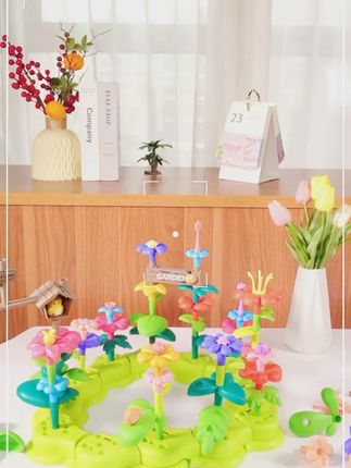 #在抖音入手的好东西 呀呀呀,谁家孩子还没玩过这款经典的百变花园积木? #百变花园积木 #百变花园积木玩具 #拼插积木 #小月龄玩具 #动手动脑快乐成长