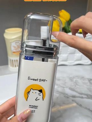 【TOOLCLUB】旅行洗漱杯,旅游用品家庭旅行漱口杯、收纳盒三合一漱口杯#旅行洗漱杯 #漱口杯 #三合一漱口杯 #漱口杯套装 #旅行漱口杯三合一