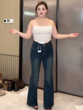 这条裤子我称他为,筷子裤! #微胖女生 #ootd #今天穿什么