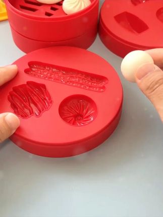 现在小朋友玩的彩泥过家家玩具都这么丰富了吗!看得我们大人都想和孩子一起玩了