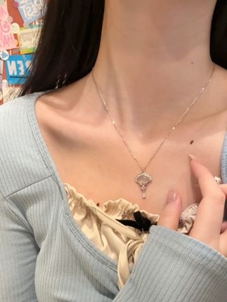 摘下一片小“杏”运 #饰品分享 #项链 #时尚饰品 #饰品分享 #卡蒂罗