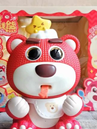 实丰文化吃货毛线熊! #实丰吃货毛线熊 #创意早教玩具 #益智互动