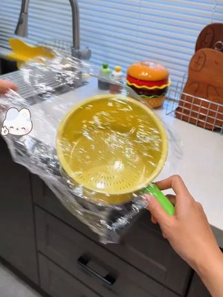 加长手柄用起来格外得劲,一物多用真的很实用#沥水篮#水果沥水篮#长柄沥水篮