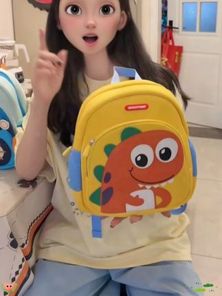 身高110cm以下的就拍和我一样的小号就足够用了!#科巢书包 #幼儿园书包 #幼儿园开学 #幼儿园开学季 #幼儿园必备