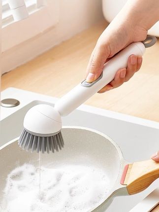 这是个洗洁精还能旋转的长柄锅刷!厨房有了它,刷锅真的太省事了!还一点不脏手#厨房好物  #长柄锅刷  #锅刷