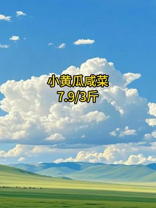 三斤小黄瓜咸菜#三斤小黄瓜咸