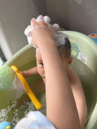 凉凉熊魔芋扑扑绵婴儿洗澡海绵儿童洗脸扑搓澡神器宝宝沐浴棉浴擦#扑扑绵 #好物推荐🔥 #好物种草 #好物安利 #好物分享🔥