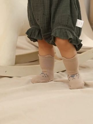 宝宝地板袜春秋婴儿袜子学步防滑隔凉夏季男童女童儿童幼儿中筒袜 #儿童好物 #母婴好物 #母婴用品