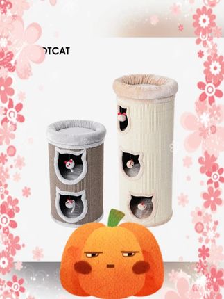#猫爬架 #猫窝猫树一体 #剑麻猫爬架 #多层猫窝 #冬季猫窝 蜜罐猫爬架猫窝猫树一体 剑麻桶多层猫窝冬季保暖猫房子 猫咪用品