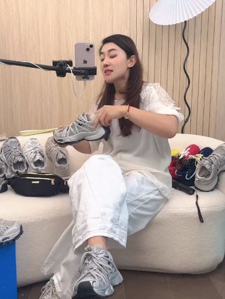 Jeanswest/真维斯绑带厚底老爹鞋女2025早秋网面透气运动休闲鞋子#鞋子 #休闲鞋 #运动鞋 #网鞋 #鞋子推荐