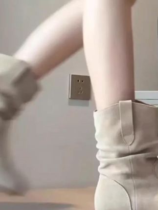 #马丁靴 网红复古内增高勃肯马丁靴子潮秋季新款小个子女棕色短靴#女士短靴 #勃肯靴 #内增高马丁靴 #女士马丁靴