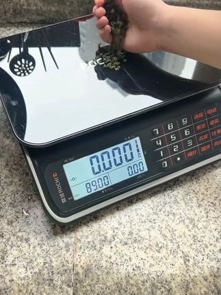 蓉城ROCHI商用电子秤生意人称重精准计价克重电子称卖菜专用30kg#商用电子秤 #精准计价秤 #蓉城电子秤 #卖菜专用秤 #克重电子秤