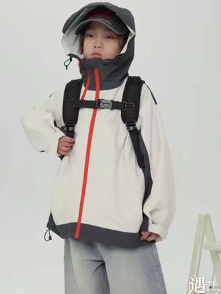【2025秋款上新】男童连帽外套儿童春秋季洋气韩版百搭上衣中 上新了宝子们 #男童穿搭 #夹克外套 #早秋穿搭 #高品质童装 #外套穿搭