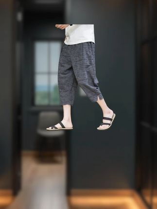 #七分裤 #七分裤男 #七分裤男款 #哈伦裤 #哈伦裤男