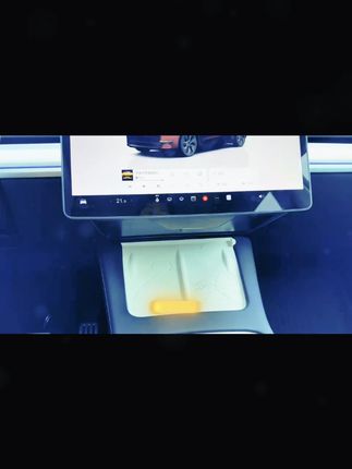 TEXY特斯拉专用!中控屏幕下储物盒适配焕新版ModelY/3/YL,隐藏收纳+ETC改装,省空间~#特斯拉储物盒 #ModelY隐藏收纳 #ETC托盘改装 #特斯拉内饰 #磁吸收纳盒