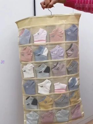 #双面收纳袋 #收纳整理 #收纳袋 #宿舍好物#收纳挂袋