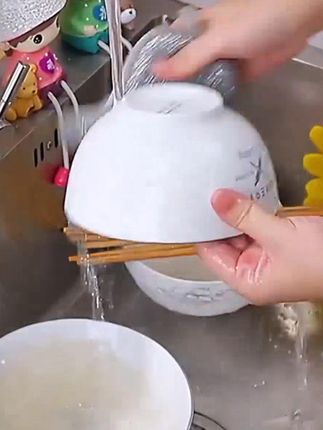 洗碗海绵块不沾油双面海绵擦不伤锅钢丝洗碗布百洁布刷锅刷碗神器 #生活好帮手 #厨房好物 #实用小技巧 #居家必备 #好物推荐🔥