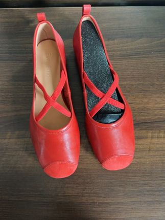 羊皮款~复古法式单鞋女平底红鞋子浅口芭蕾晚晚鞋交叉带玛丽珍鞋 #好鞋推荐 #高跟鞋 #软底软面穿上超舒服 #女鞋 #好穿又好搭